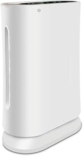 BALSAT | Purificador de Aire HEPA y Lámpara UV hasta 60 m2, Aire Acondicionado y Purificadores, Alta Eficiencia CADR 350 m3/h, 3 Capas de Filtrado, Panel de Control Digital