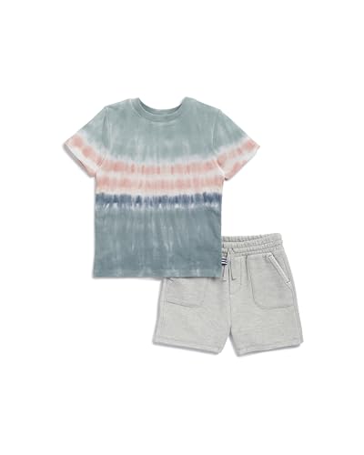 Conjunto de ropa de 2 piezas para niños con camiseta y short cómodo de verano