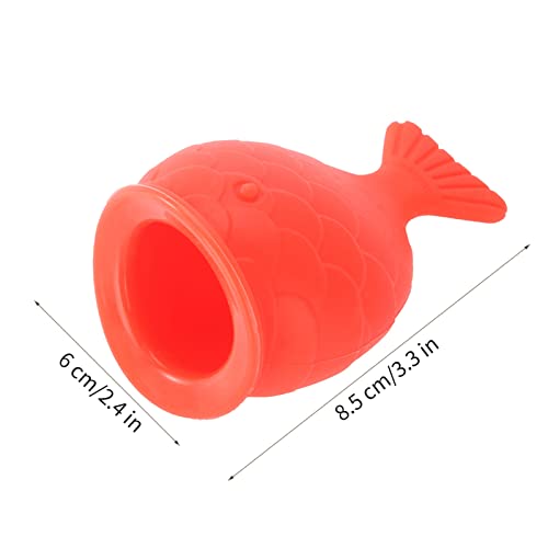 Lip Plumper, Women Portable Fish Shaped Lip Plumper Enhancer Lip Enhancement Device with Silicone Material and Fish Shape Design - Image 3