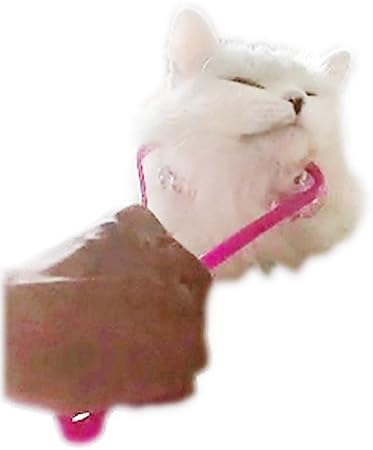 none-branded Cat Massage Roller Face Massager for Kitty Pet Toy (Pink)
