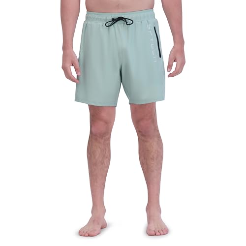 Spyder Men's Board, Quick-Dry, 9” Inseam Swim Shorts, UPF+ Sun Protection, Pockets