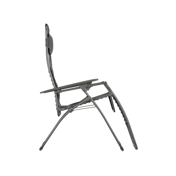 Lafuma Futura XL Relaxliege Grau Obsidian