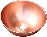 Céramique de porcelaine durable : le lavabo de la vasque au-dessus du comptoir est fabriqué en céramique de haute qualité et cuit à haute température pour une utilisation durable et ne se décolore pas avec le temps.