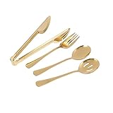 Photo Gallery ultechnovo set stoviglie in acciaio inossidabile 4 pezzi pinze per alimenti e cucchiaio da portata design antiscivolo e manici lunghi per cucina e feste Photo Gallery ultechnovo set stoviglie in acciaio inossidabile 4 pezzi pinze per alimenti e cucchiaio da portata design antiscivolo e manici lunghi per cucina e feste