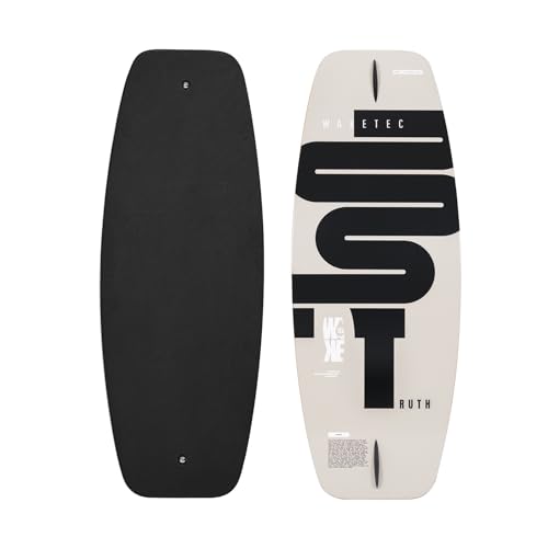 WAKETEC Wakeskate Truth, Eva Flat-Deck Board, Länge 41'-43', bis 100 kg Körpergewicht, für Boot & Seilbahn, Länge:43 (109.2 cm), navy
