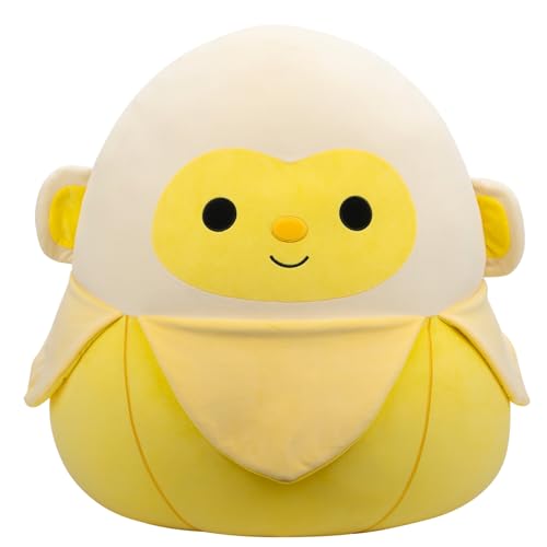 Squishmallows Original 24-Inch Pierogi Banana Monkey - Official Jazwares Plush (Jumbo)