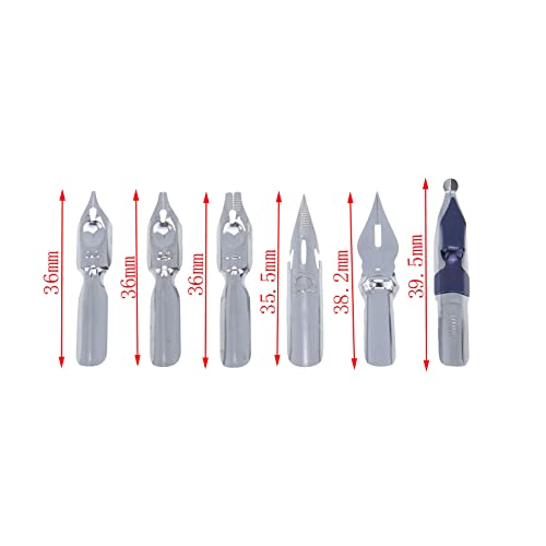 Mewutal HJDZ20220940 Wooden Dip Pen Drawing Dip Pen Set For Calligraphy Wrinting Painting thumb #2