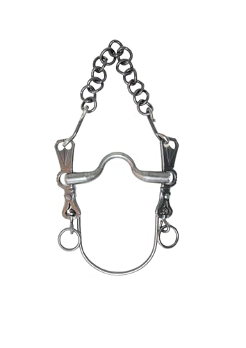 Mors de cowboy équipement équestre articulé 5cm