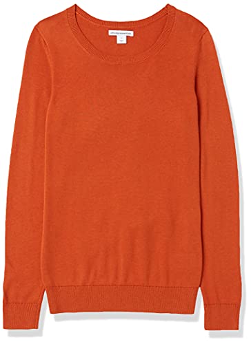 Image of Amazon Essentials Women's Long-Sleeve Lightweight Crewneck Sweater, Flattering (Available in Plus Size)