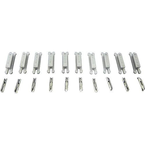 Preisvergleich Produktbild Rokuhan 7297412 Z Gleis (mit Bettung) Schienenverbinder