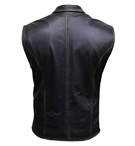 New Hell on wheels season 3 Cullen Bohannon Nappa Leather Cullen Bohannon Railroad Vest (S to 3XL)3