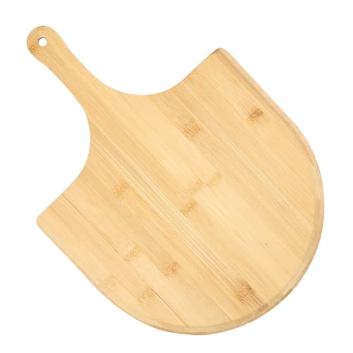 RVEFOT Bamboo Pizza Spatula, 15.75x11.02 Inch, Long Handle, Multifunctional Pizza Peel, Hanging Hole for Easy Storage