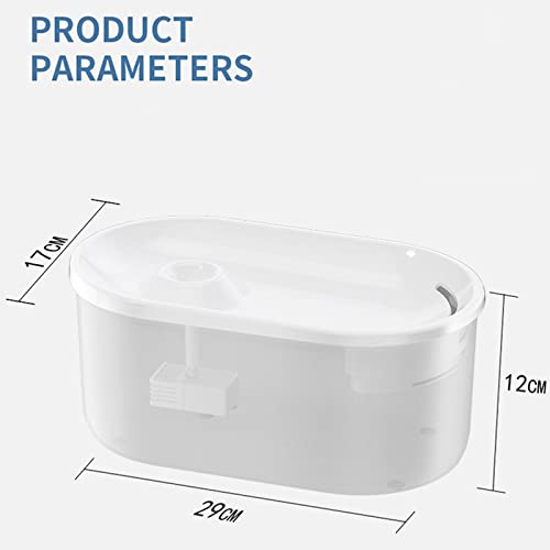 Fuente automática de agua para mascotas 3L color dorado miniatura 2