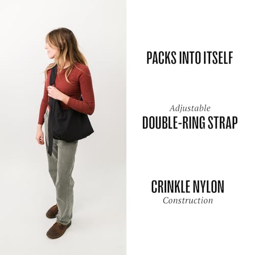 Image of Thread Wallets Slouchy Shoulder Bag for Women - Crescent Sling Purse, Unstructured & Foldable