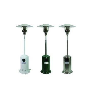 CDF01560 - Estufa de gas con ruedas, color blanco, 190 x 40 x 40 cm