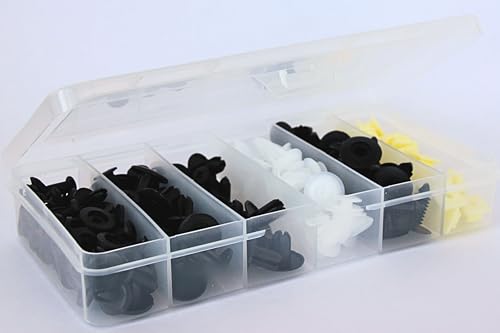 Kit de 150 Presilhas/Grampos Trakar para Para-Barro, Para-Choque, Universal