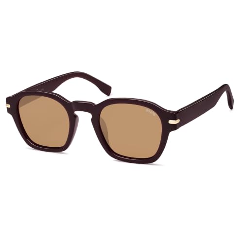 Image of SOJOS Retro Square Polarized Sunglasses Men Trendy Womens SJ2382 | Vintage UV400 90s Sun Glasses Outfit Driving