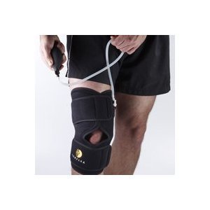 Corflex Cryo Pneumatic Knee Wrap With Reusable Gel Pack Detachable Bulb Pump