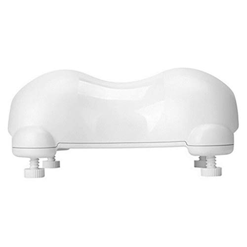 YE&ZI Neck Massage Pillow,Back Massager Cushion,Deep Heat Shiatsu Kneading for Neck, Shoulder, Back Muscle Pain Relief,Posture Corrector Support Home Office and Car Use (White)