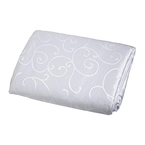 Serviettes de table blanches 50,8 cm pour banquets et repas de mariage