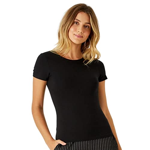 Blusa Baby Look Malwee Feminino, Preto, XGG