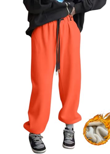 Pantalon jogging femme hiver chaud en polaire taille haute Onsoyours