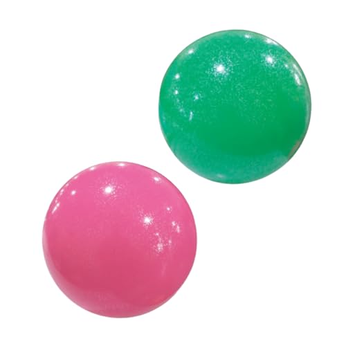 Image of GENIE'S Toy Bus 9-Inch Gliter Scented Play Ball | Interactive | for Pool, Beach & Garden | Perfect for Outdoor & Indoor Play | PVC Ball for Kids & Adults I Pack of 2 (Multicolor)