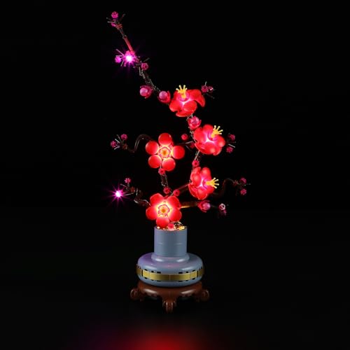 Cremas Y Tratamientos, Music BRIKSMAX Kit de luz para Lego Plum Blossom – Iluminación LED compatible con Lego Icons Botanical 10369 juego de construcción – No incluido juego de Lego