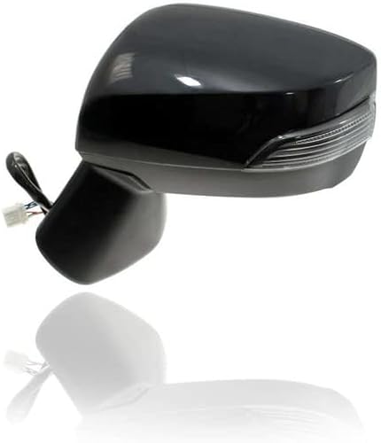 Miniatura 3 de Espejo de puerta compatible con Subaru Impreza SedanWagon, 15-17 WRXXV Crosstrek Hybrid '15-16 - Alimentado, calentado, con lámpara de señal, sin