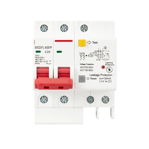 Disjoncteur différentiel 230V 2P pour sécuriser le bureau à la maison