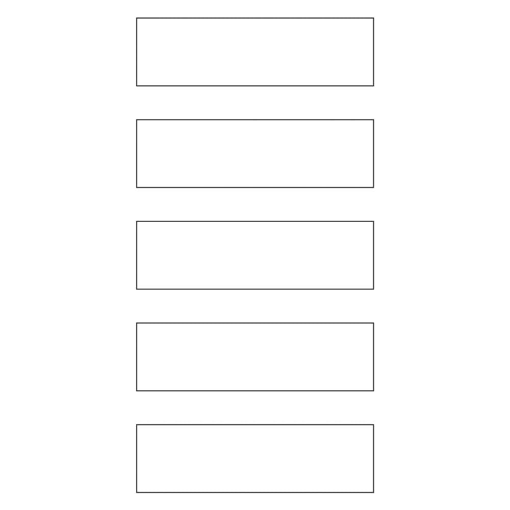 PREMARK Bodenmarkierung Zebrastreifen, weiß, 50x100 cm, 5/VE, Art.-Nr. 662180 | Bodenzeichen | Bodensymbol