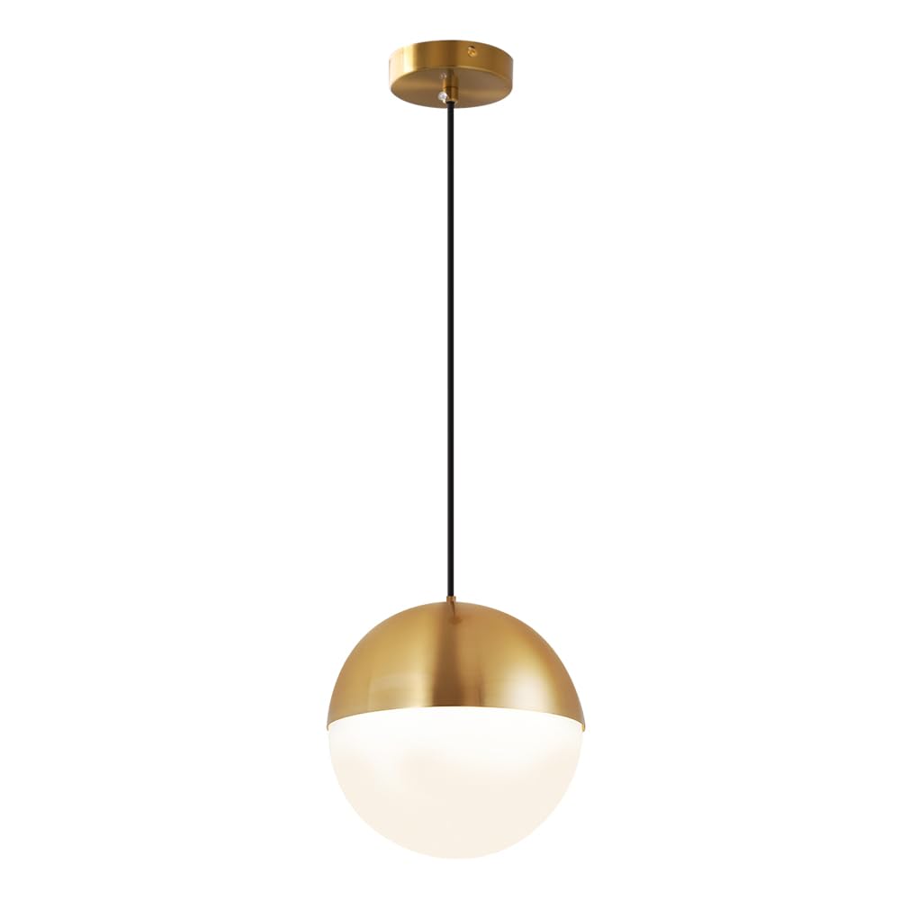 Lámpara Colgante de Cristal de Estilo Industrial Moderno