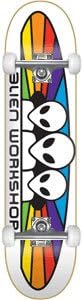 Alien Workshop Spectrum Complete Skateboard - 7.75 White w/Raw Trucks