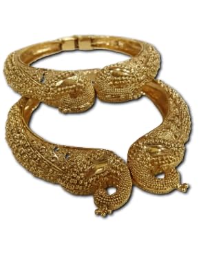 See full amazon price history chart for G-old Plated Stone Work Set of 2 Traditional Bangles for Women and Girls (Peacock Design Bangles, 2-10) G-old Plated Stone Work Set of 2 Traditional Bangles for Women and Girls (Peacock Design Bangles, 2-10) (B0D7MQ2NNL) Amazon Price History, Amazon Price Tracker