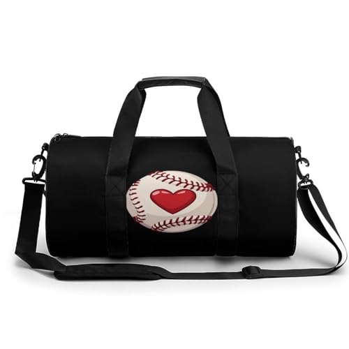 Baseball Softball Gym Bag Lightweight Carry On Duffel Bag Athletic Sports Travel Bag Weekender Bag for Men Women