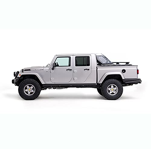 Image of Black Horse Vigor Cross Bar Black Compatible with 2020-2023 Jeep Gladiator-VRCB64-G