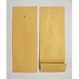  Blanke Musterbeutel 140x345x50mm 120g/qm ohne VE=250 Stück braun