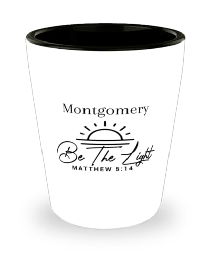 Montgomery Be the Light Shot Glass Bible Verse Gift
