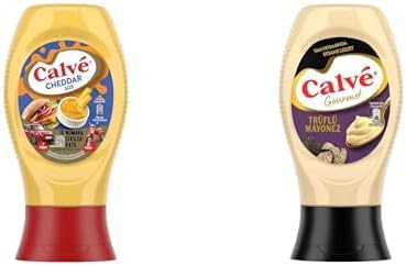 Calve Soslar Cheddar Sos 240 g ve Calve Trüflü Mayonez 235 gr