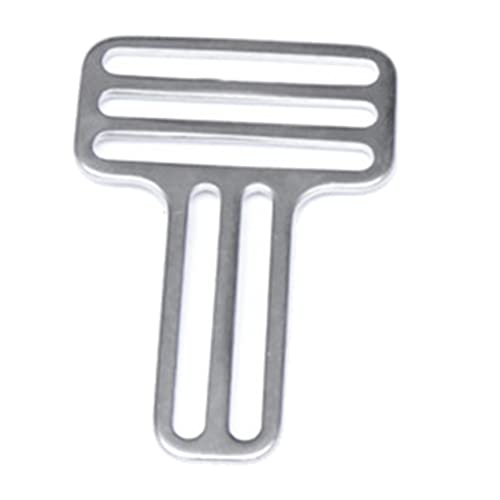 Histeaa Correa de acero inoxidable para montaje lateral de buceo, se adapta a correas de 5 cm, accesorios BCD, estilo 4