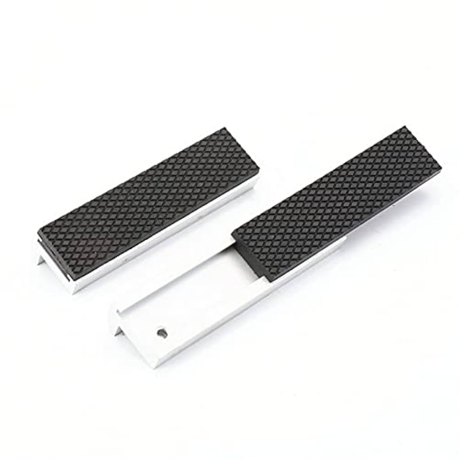 Oniissy 1Pair Magnetic Vise Jaws Soft Vice Jaws Pads Covers
