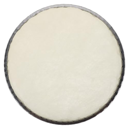 Peau de tambour djembe ronde en membrane durable pour batterie et percussions de jazz
