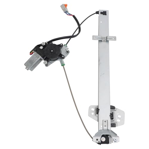 Image of TRQ Front Left Power Window Regulator & Motor Assembly Drivers Side Compatible with 2007-2008 Honda Fit