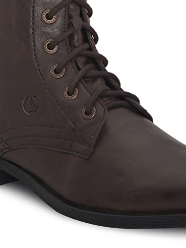 Image of ALBERTO TORRESI Men's Leather Lace-Up Ankle Boots with Zip Closure - Stylish and Durable Footwear for Modern Men