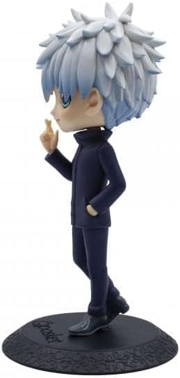 Image of Anime Cartoon Character Q Posket Action Figure | Limited Edition | Attractive Lightweight Durable Toy Figures for Home Decors Office Desk and Study Table - Satoru Gojo