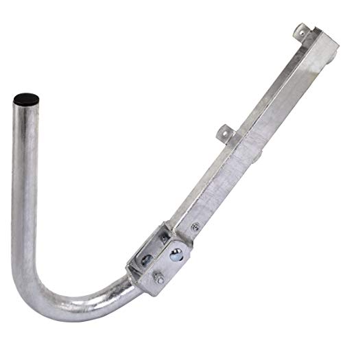 Preisvergleich Produktbild Hama SAT Dachvorsprungshalter, 00056689, Silber