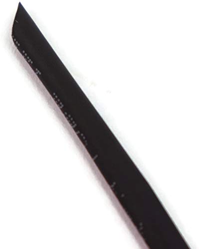 Electronic Spices High Durablity 3mm Polyolefin HeatShrink Tube Black Heat Shrink sleeve (20 Meter/Black)