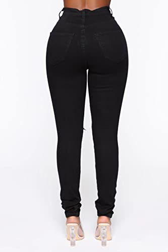 Women's High Waisted Jeans for Women Ripped Skinny Stretch Jeans Distressed Butt Lifting Denim Pants2