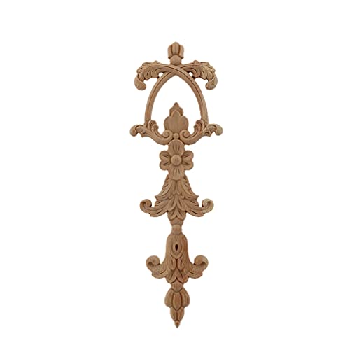 Autocollant en bois sculpté pour décoration de la maison - 31 x 10 cm Cover