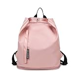 Mochila Feminina Resistente Para Academia Viagem Bolsa Premium Pequena (Rosa)